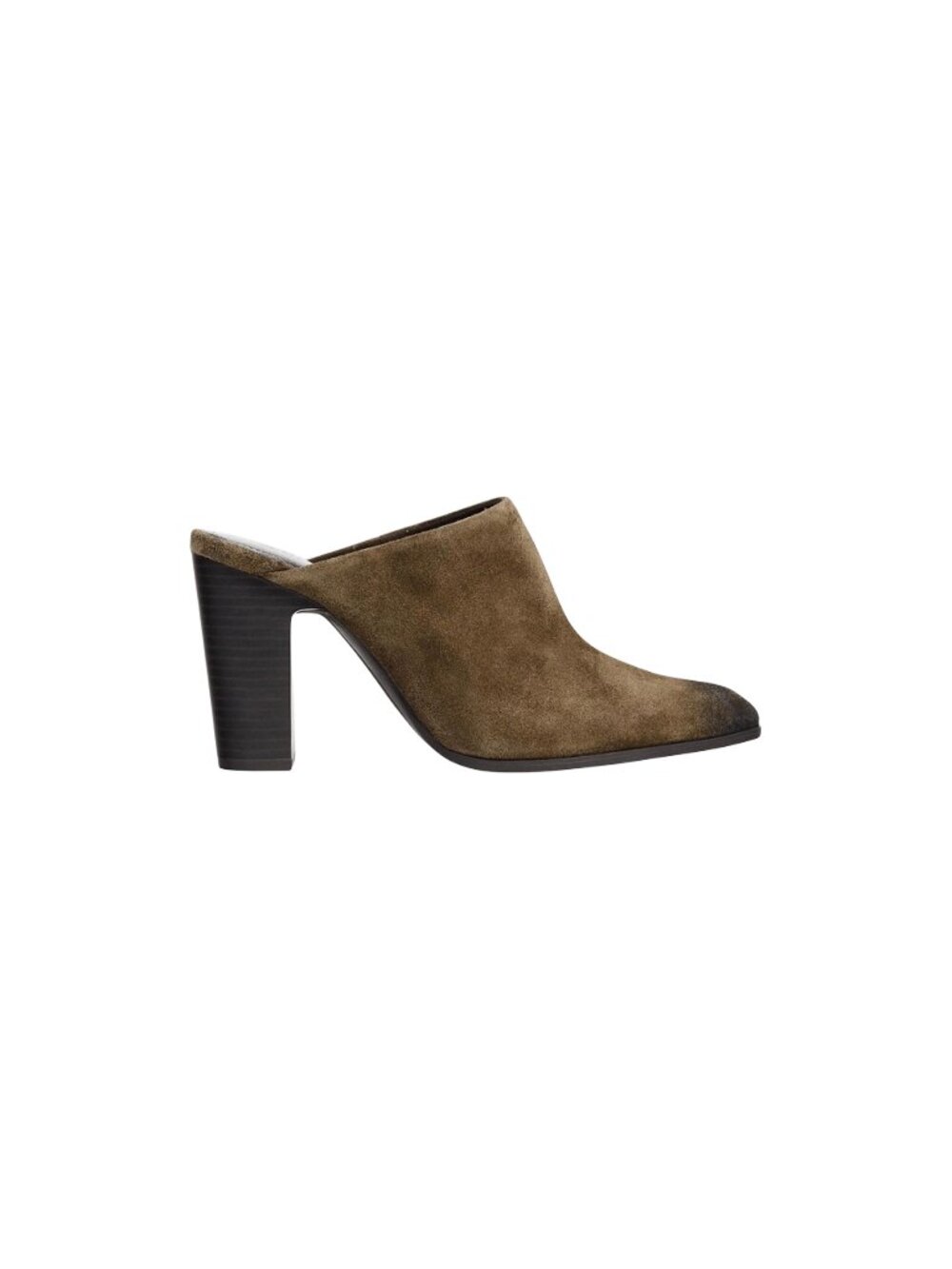 ZARA | 100% LEATHER "WORN EFFECT MULES"